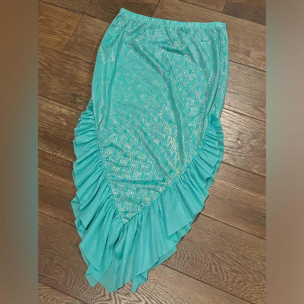 Girls’ Mermaid Swim Skirt/Coverup, size 14/16